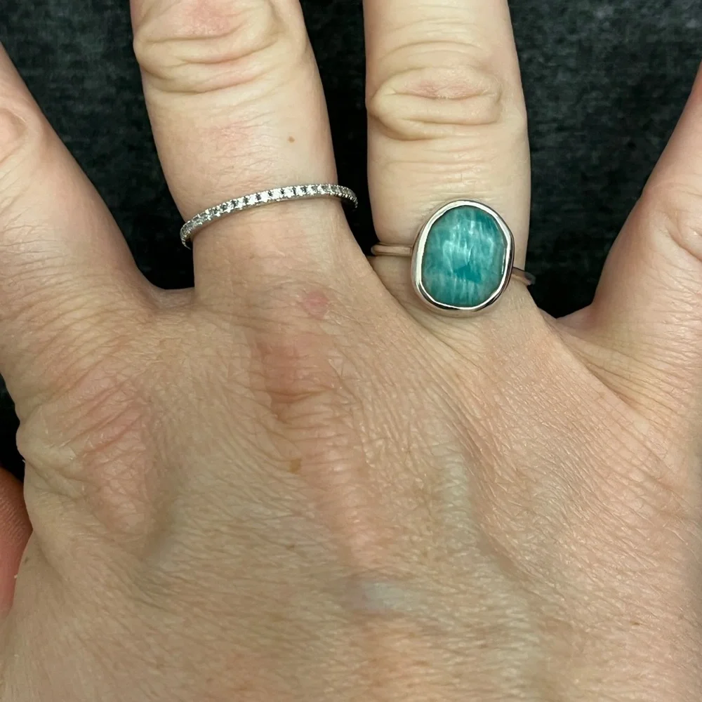 Monica Vinader Medium Stacking Ring - Picture 4 of 9